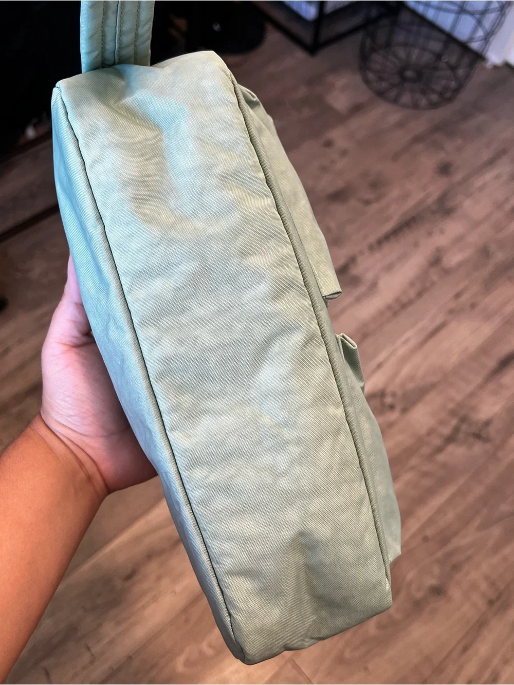 NWOT BAGGU Cargo Shoulder Bag in Seafoam Green